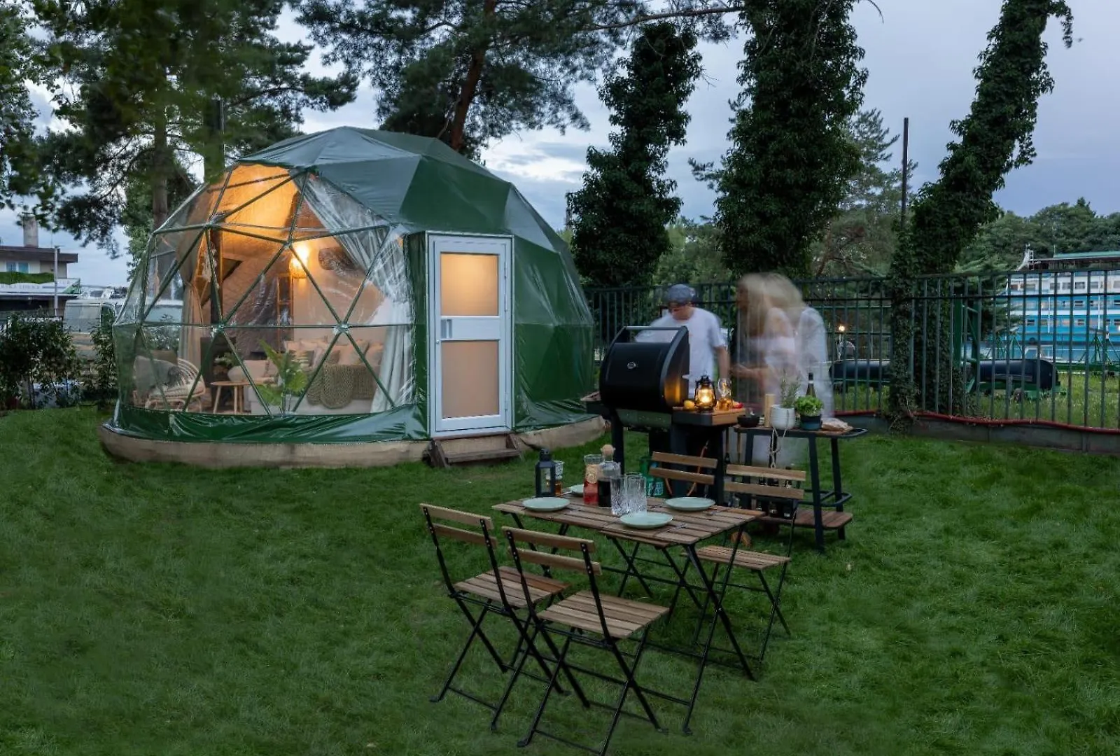 Luxussátor Glamping Escape To The Stars Under Prague Skyline Hotel