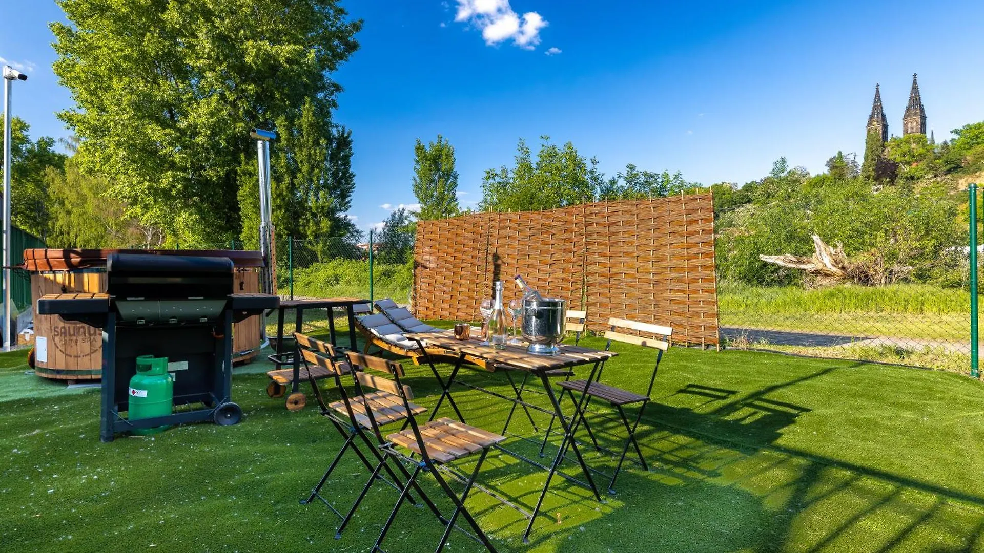 Luxussátor Glamping Escape To The Stars Under Prague Skyline Hotel